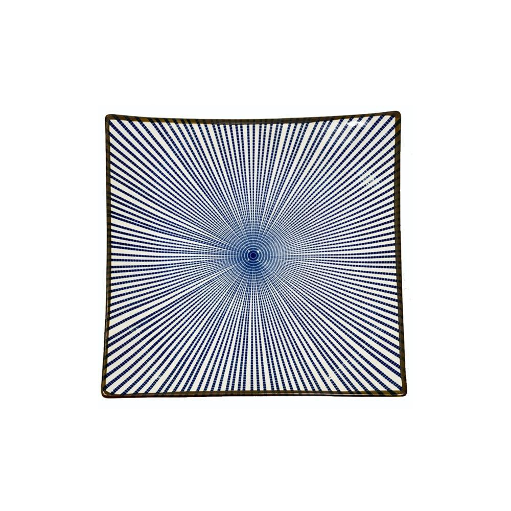 Hiromi Square Dessert Plate المطبخ وتناول الطعام