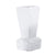 White Textured Ceramic Vase - Large 607282