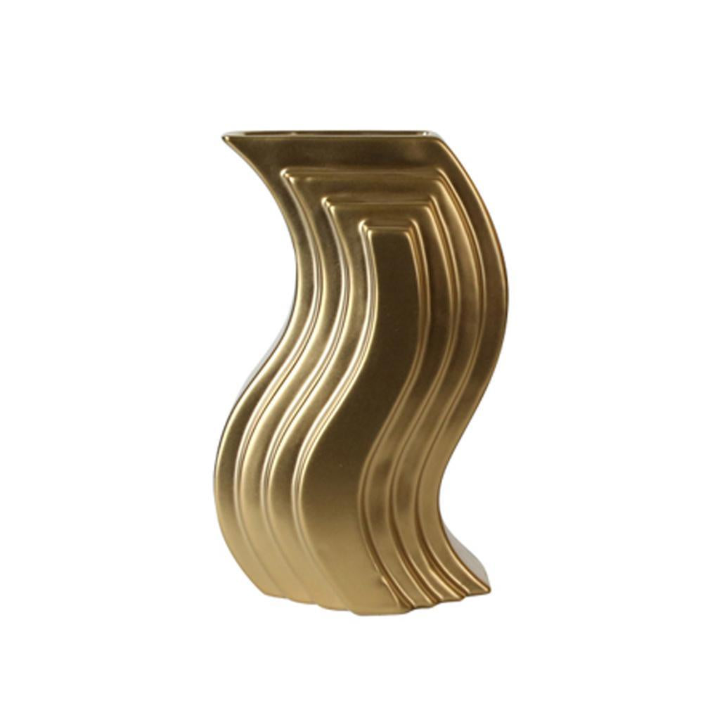 Gold Ceramic Geometric Decor - C FA-D2030C