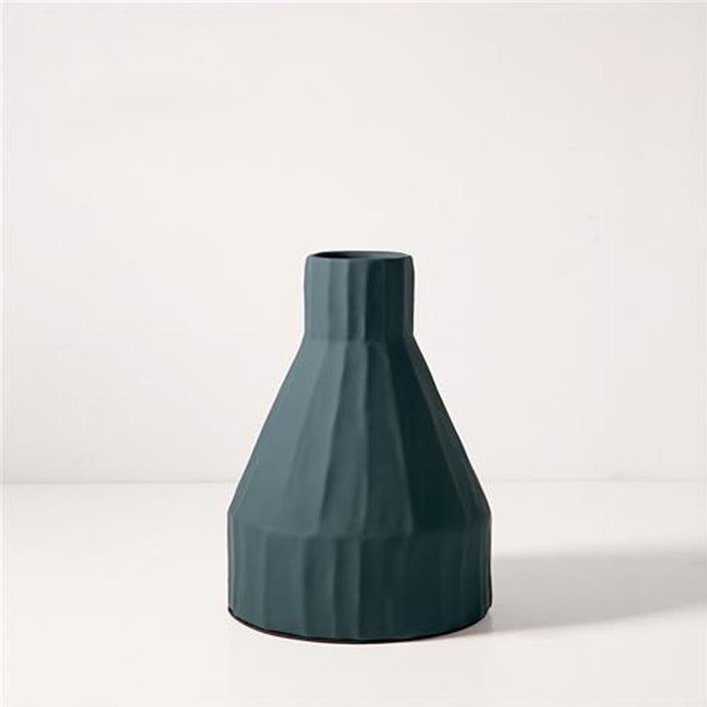Deep Teal Ceramic Vase LT566-CO-T