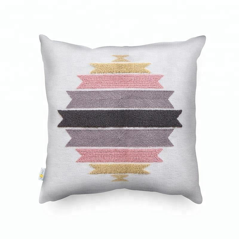 Embroidered Scandinavian Motif Cushion MND112