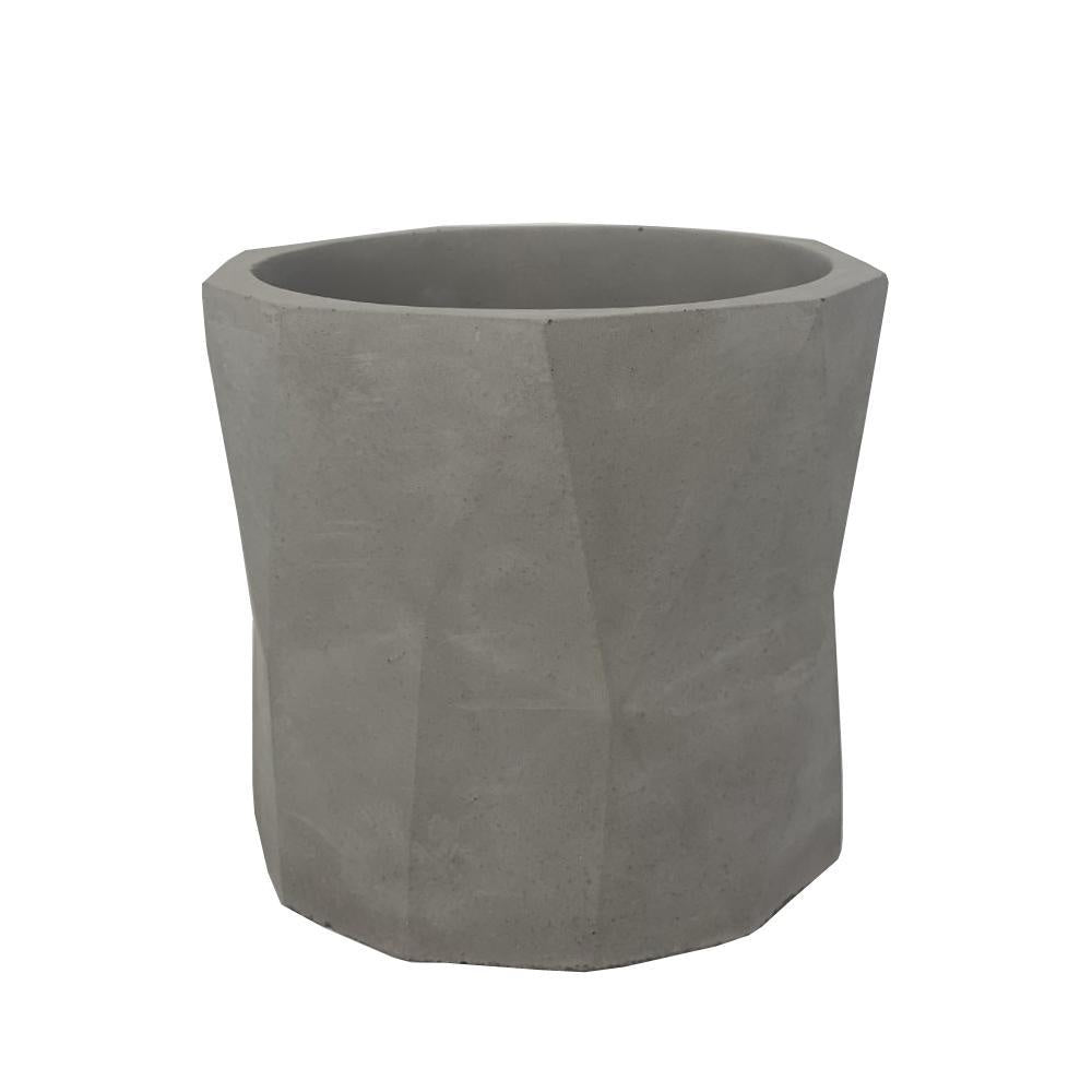 Grey Geometric Planter ZD-156-G