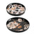 Set of 2 Resin Round Trays 48627-DS