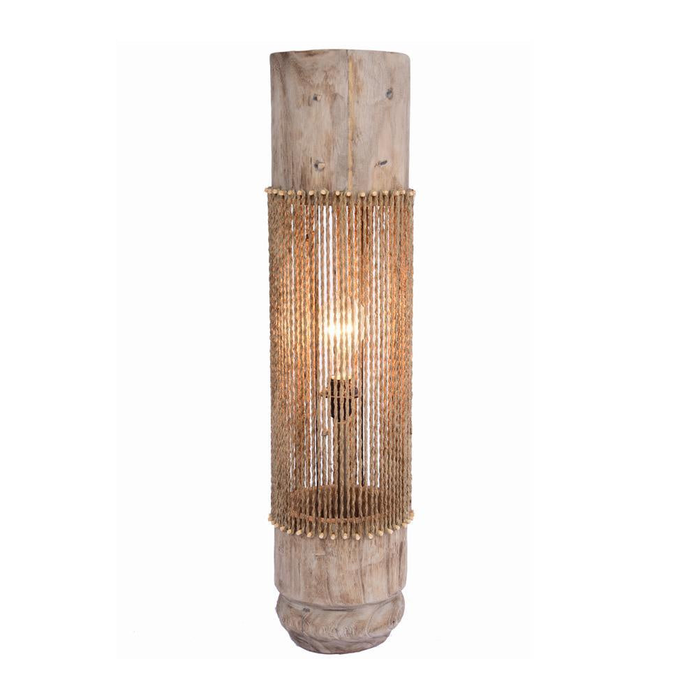 Wood & Rope Table Lamp CF19219