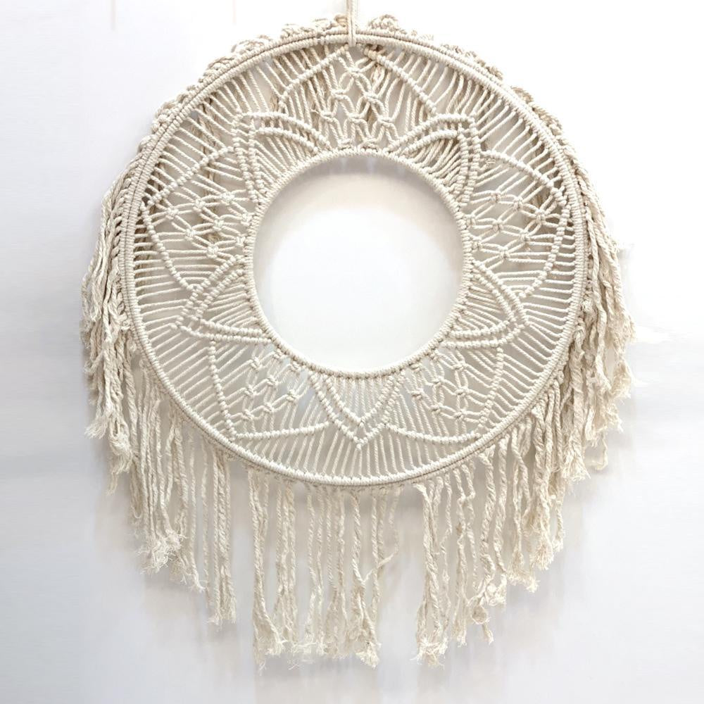 Round Macrame Wall HangingMWH-185A