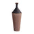 Clay & Black Ceramic Vase - Medium 605462