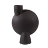 Black Ceramic Vase - Large ML01404619B1