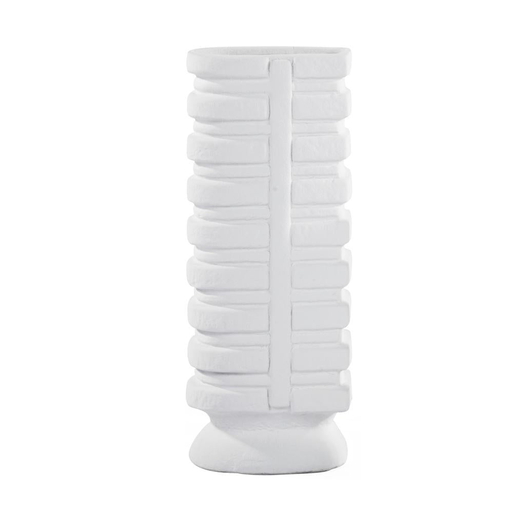 White Ceramic Vase - B 605180