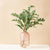 Faux Green Stems in Glass Vase SHZHCE9640-B12