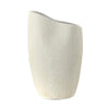 White Ceramic Hand Scribed Vase HPLX0185W1