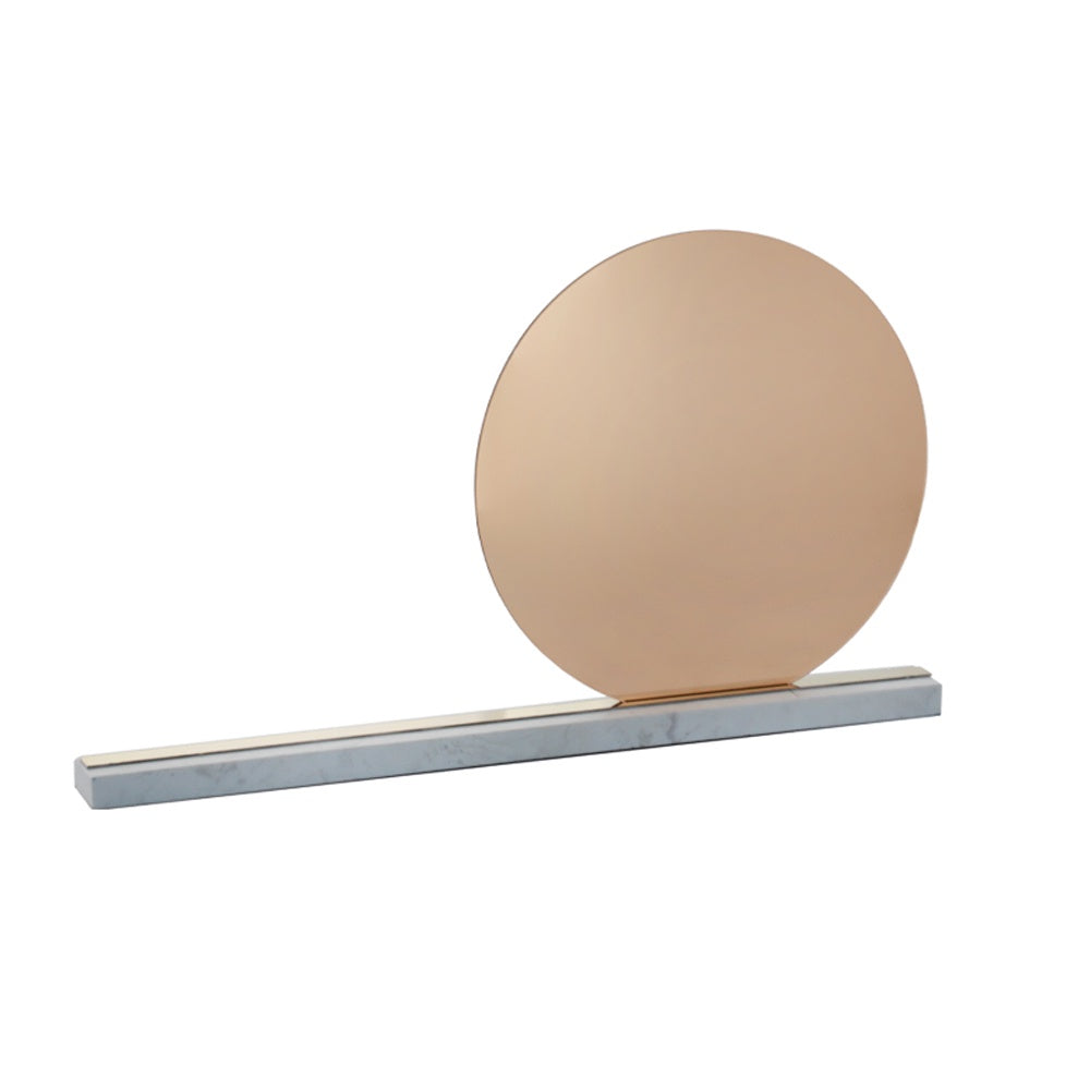 Amber Acrylic & Marble Sculpture DZ-0060A