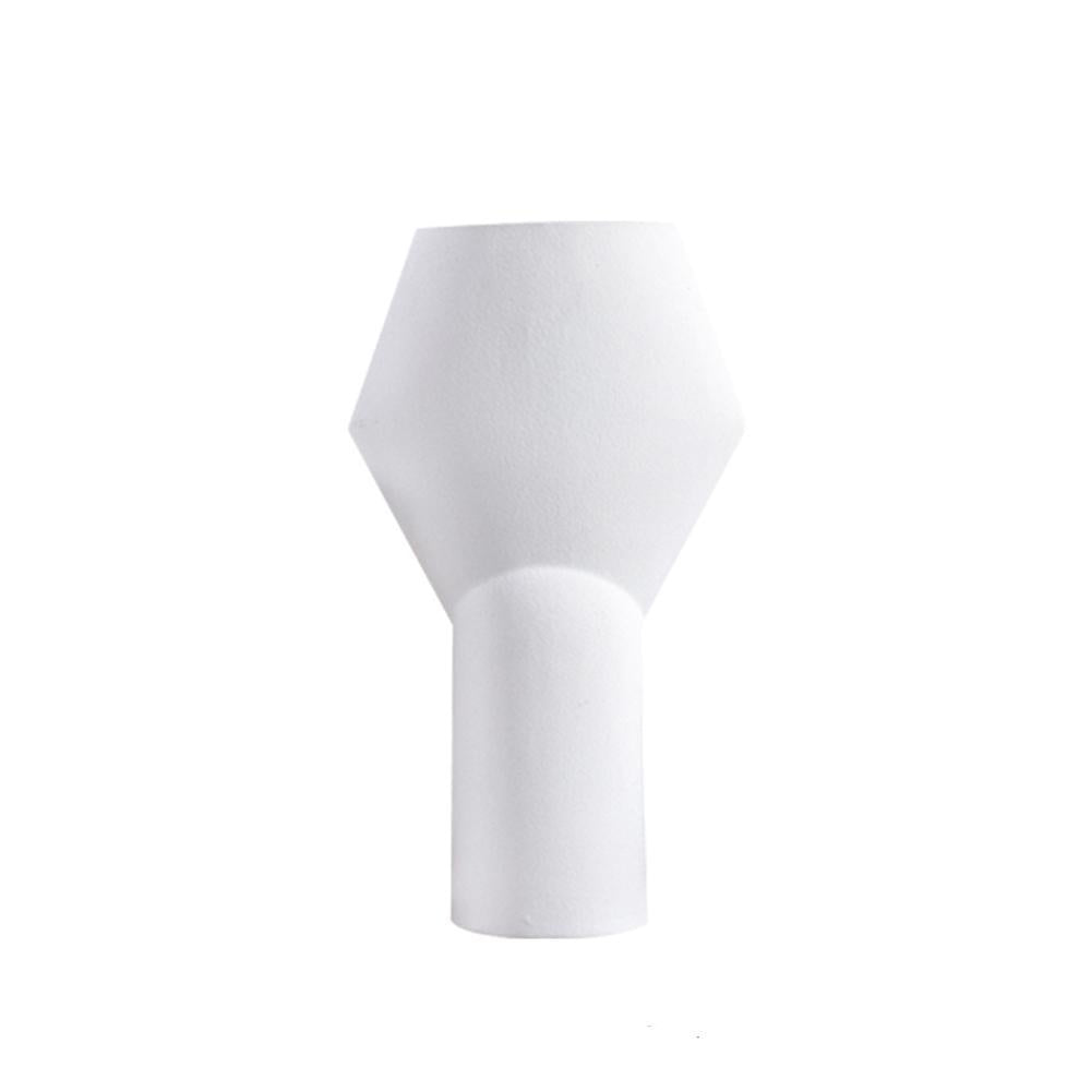 White Ceramic Vase - B FA-D21022B