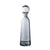 Smoked Glass Bottle - Tall 12041