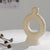 Beige Textured Ceramic Vase LT520-RD2-B