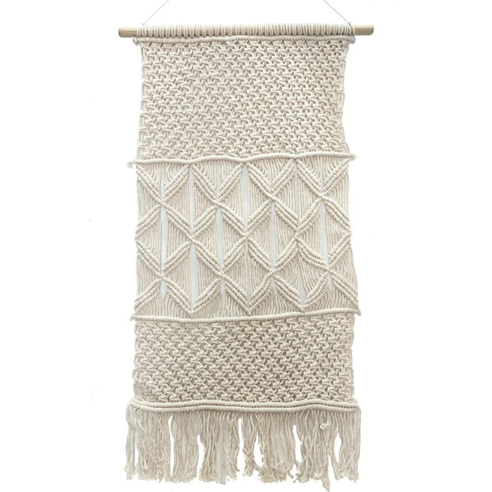 Natural Macrame Wall HangingMWH-197A