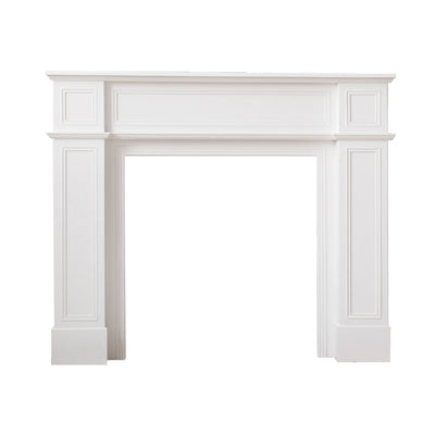 White Wooden Faux Fireplace 170265CA