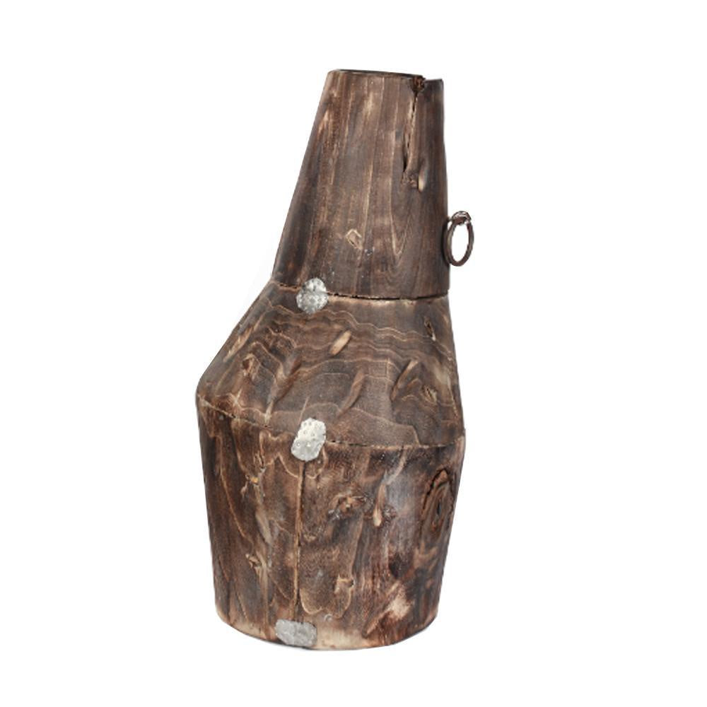 Irregular Wooden Vase - Large CF18654A
