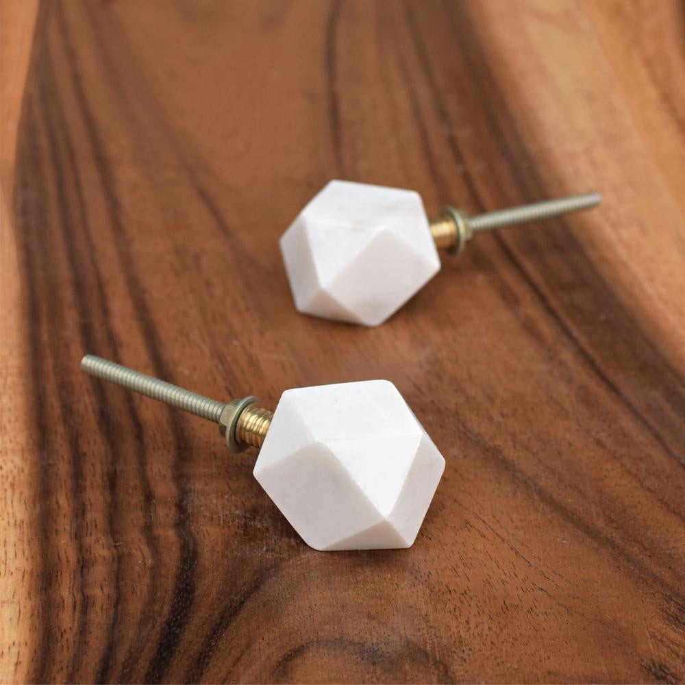 Stone Polygonal Knob St20