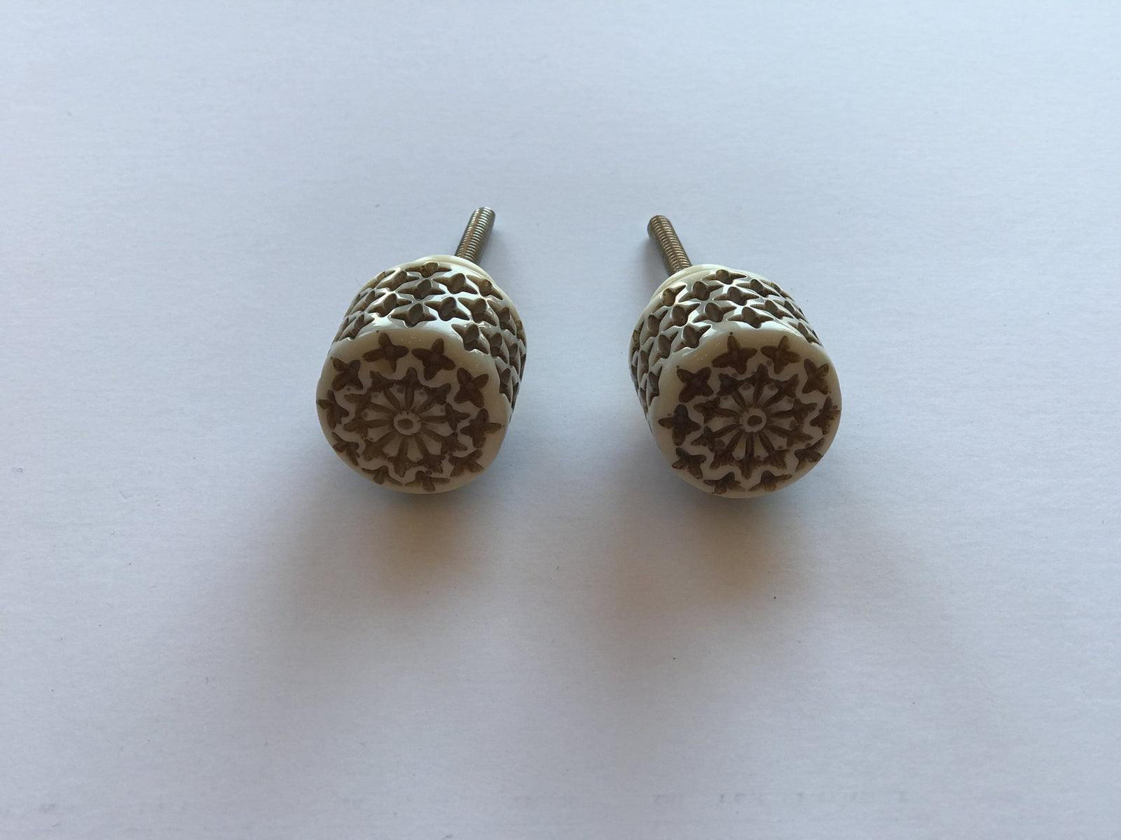 Bone Resin Wood Knob مقبض