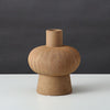 Ceramic Textured Vase - Ochre ZD-014-O