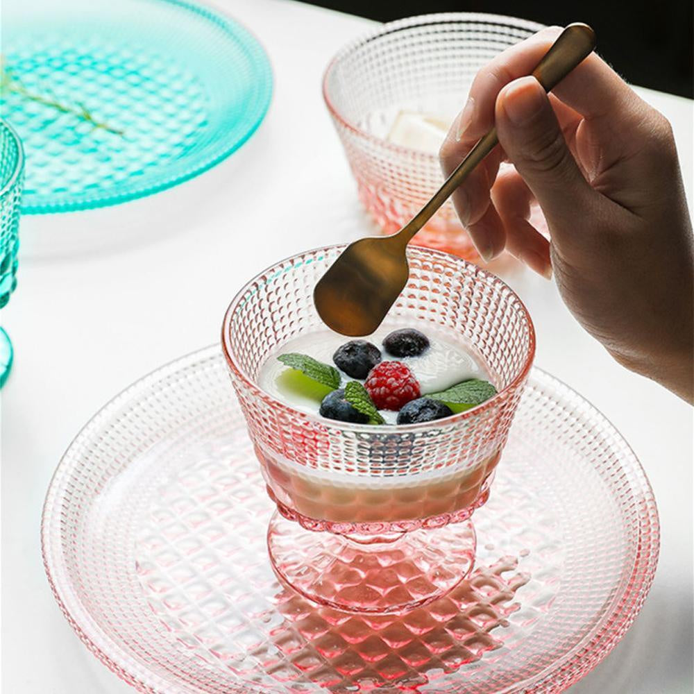 Ella Glass Bowl - Pink 1633-P