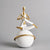 White & Gold Resin Yoga Figurine - B SHBA1212007