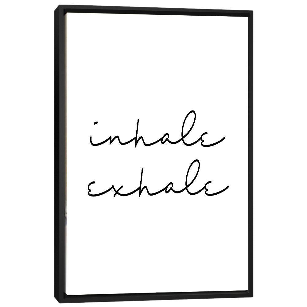 Inhale Exhale جدار الفن