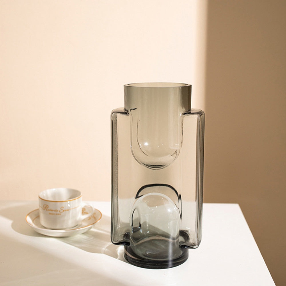 Smoke Glass Vase - Medium 2020-43