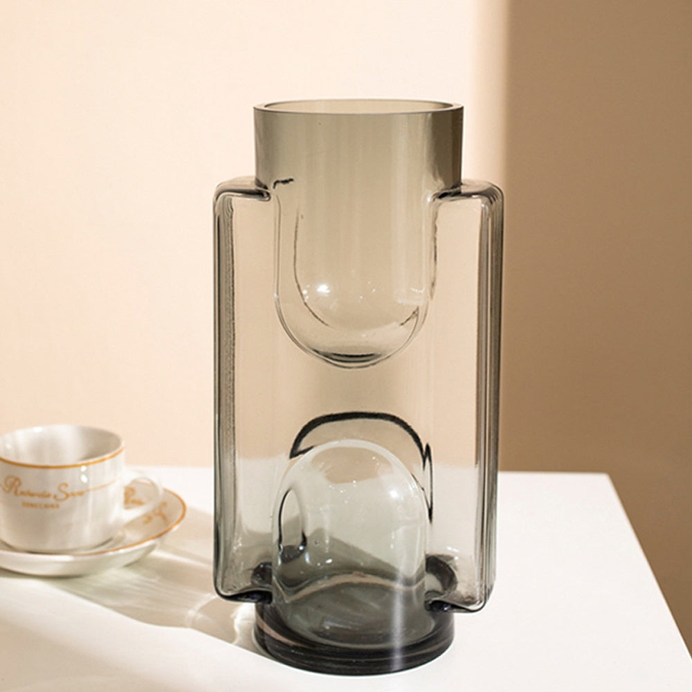 Smoke Glass Vase - Large 2020-44