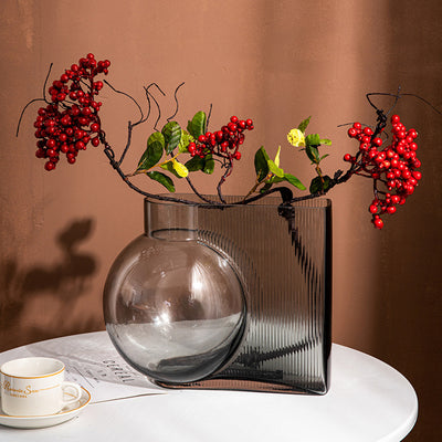 Smoke Glass Vase - Medium 2020-67