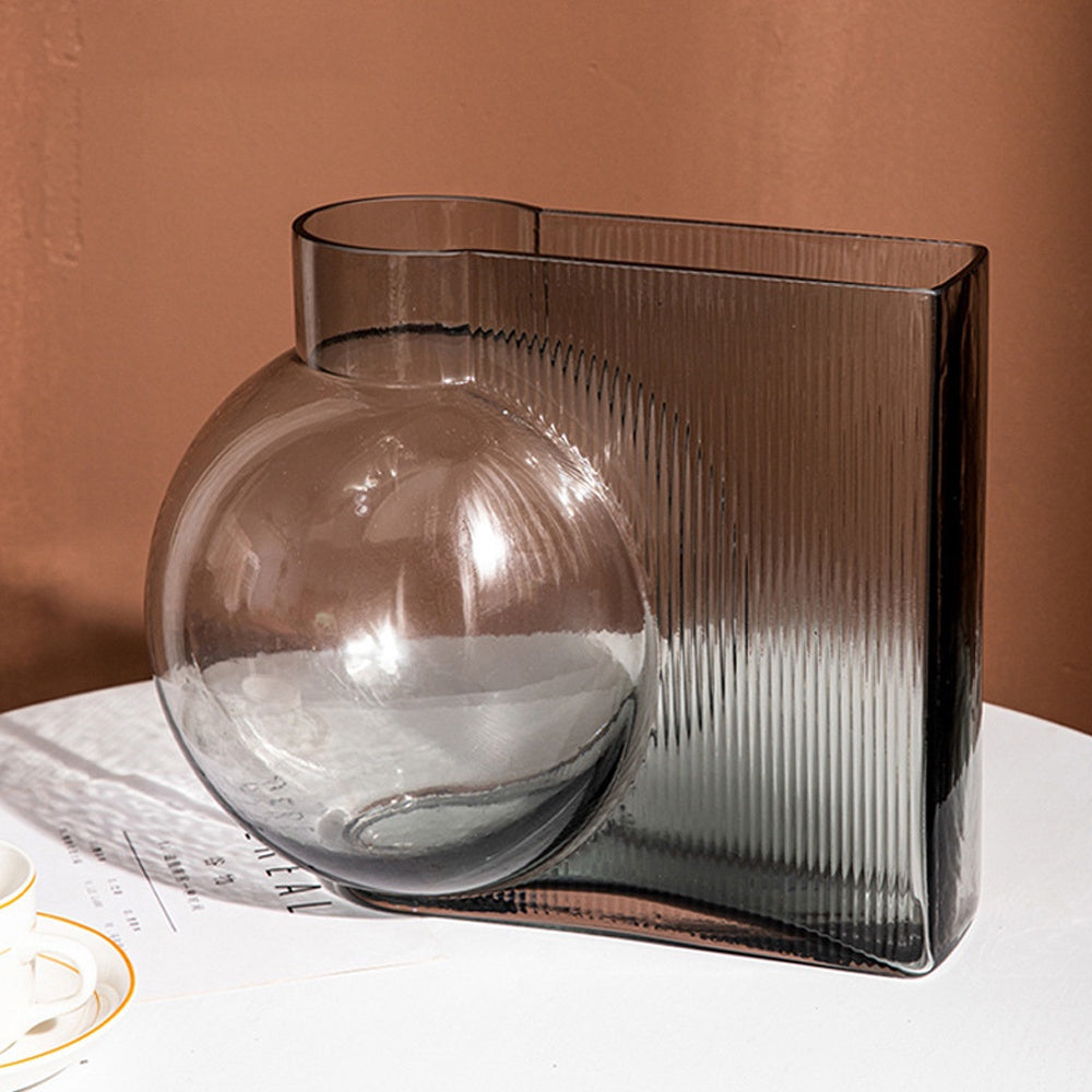 Smoke Glass Vase - Large 2020-68