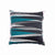Black & Teal Abstract Pattern Cushion MND015