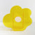 Yellow Acrylic Flower Shaped Vase SHCE1632003