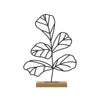 Metal Linear Fiddle Leaf Décor 21086BB-B ديكور المنزل