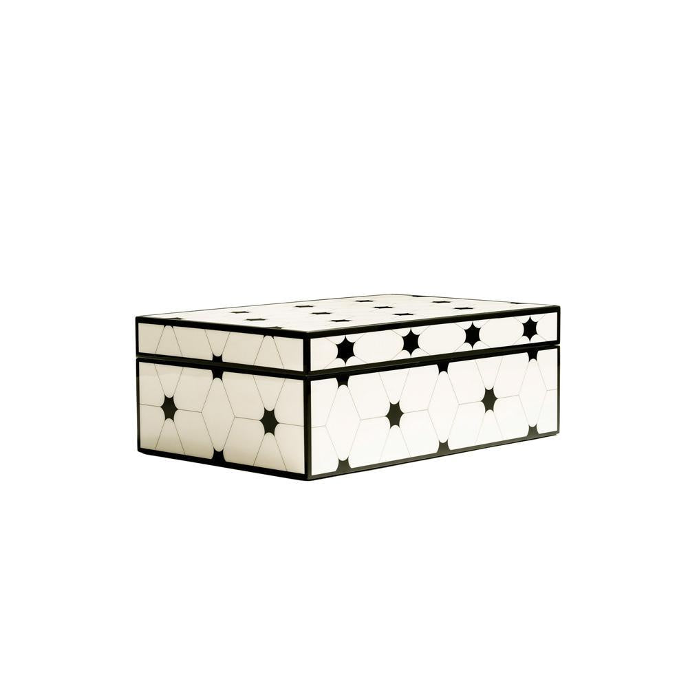 Black & White  Decorative Box - Small DX180033