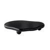 Black Wooden Tray with Round Feet 220046SB-BLK