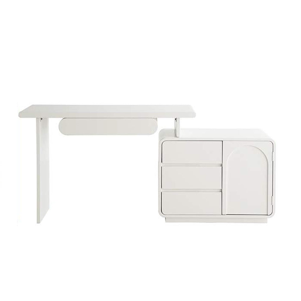 Merille Vanity Table with attached Cabinet 220112YPX