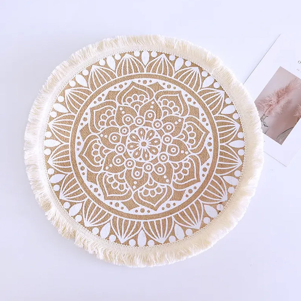 White & Natural Placemant 22AL141-1