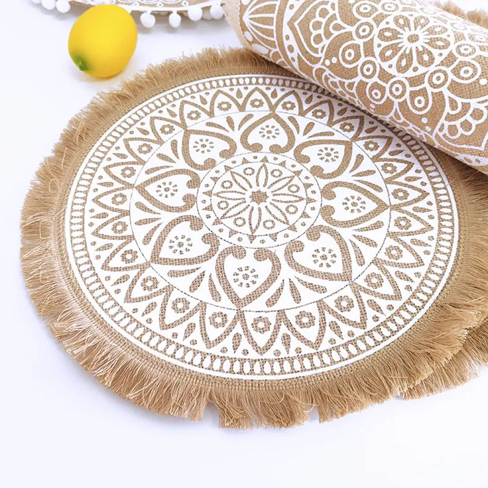 White & Natural Placemant 22AL141-3