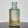 Green & Amber Glass Bud Vase مزهرية