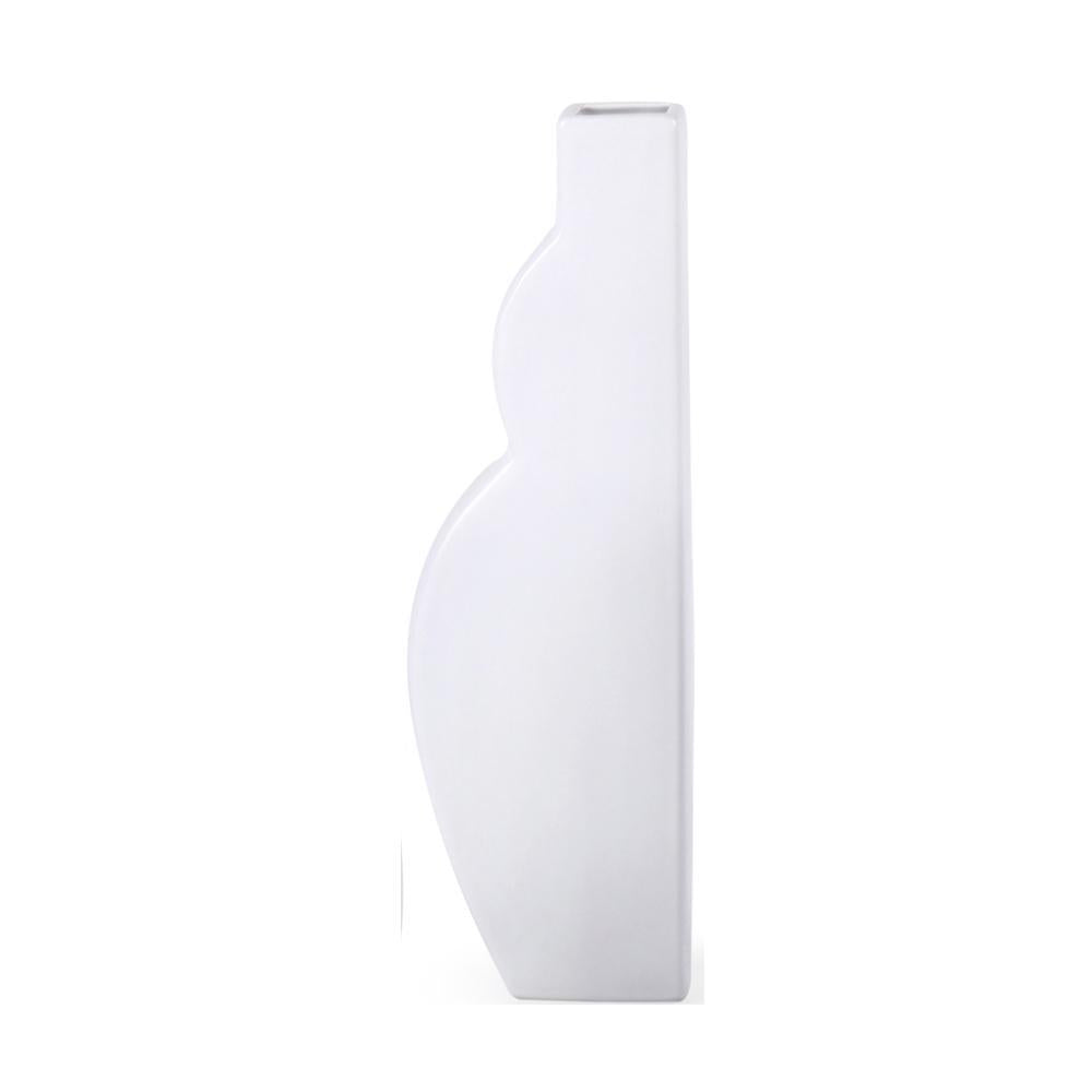 White Ceramic Vase - A 604246