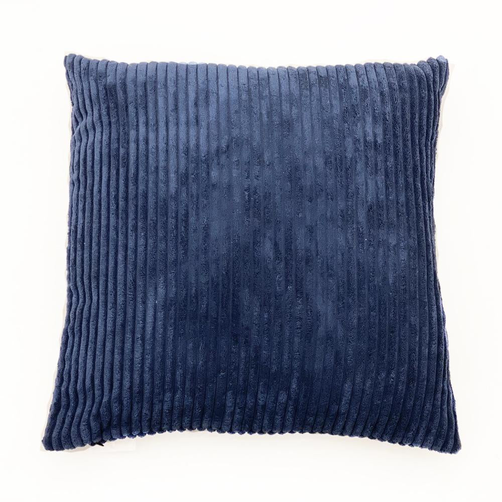 Navy Blue Corduroy Cushion MND160