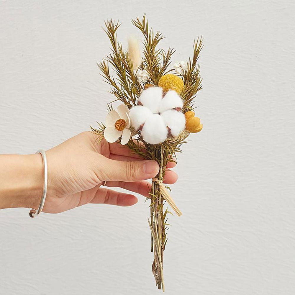 Faux Dried Floral Bouquet SHCC7560033