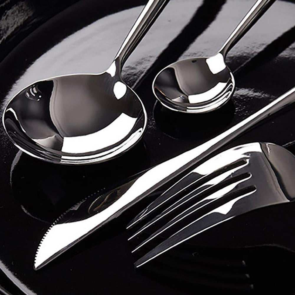 Melody 4-Piece Flatware Set - Silver BC-1115-S