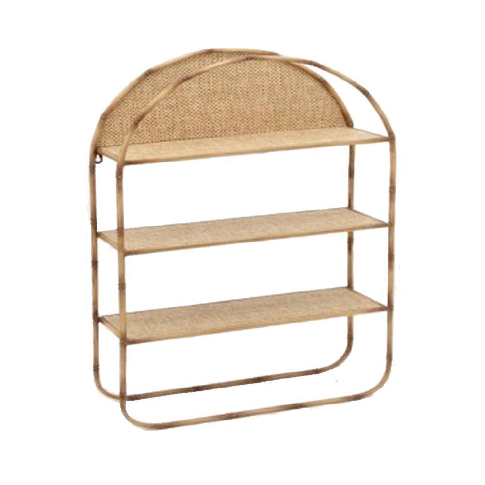 Small Rattan Wal Shelf