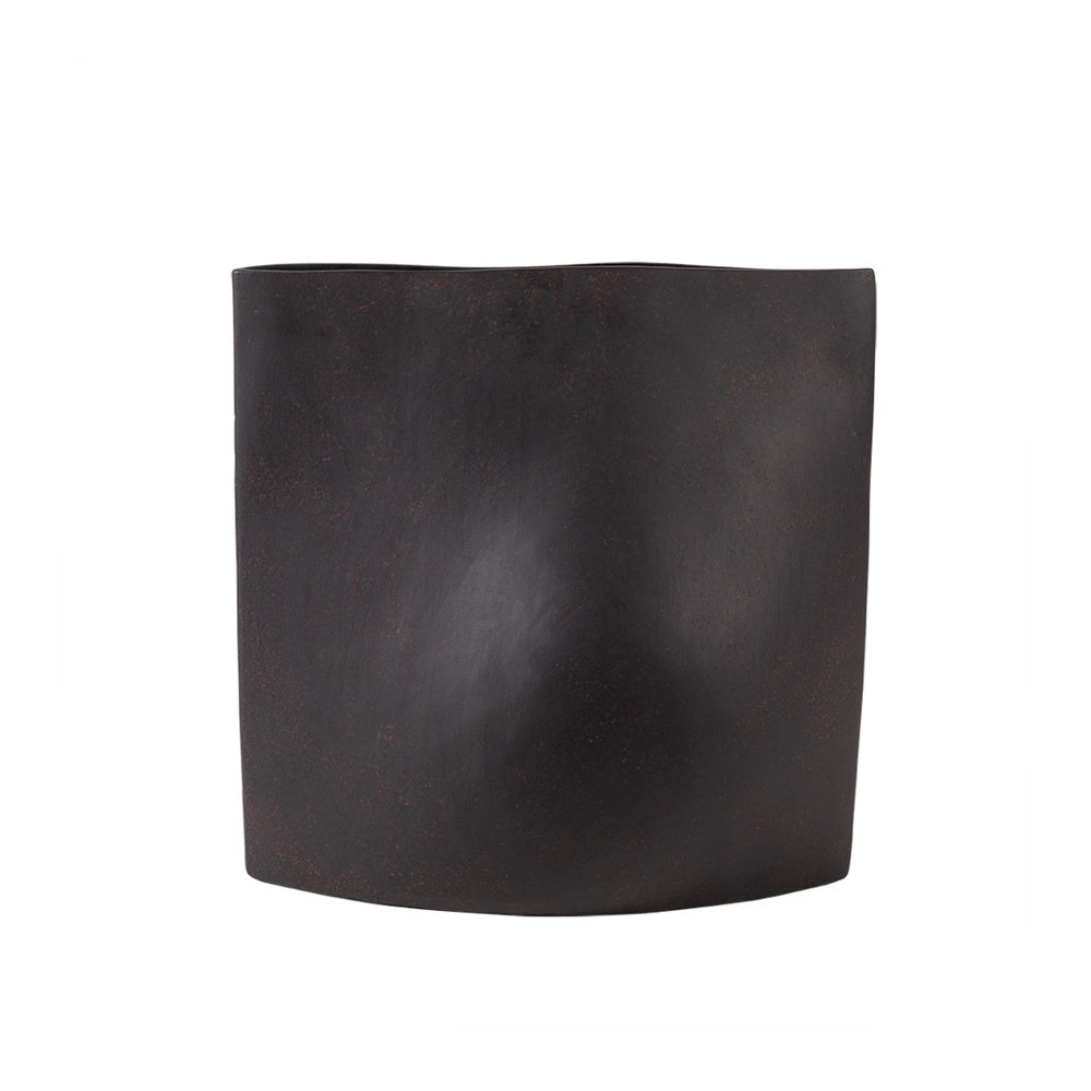 Black Ceramic Square Vase - Small ML01404627B2