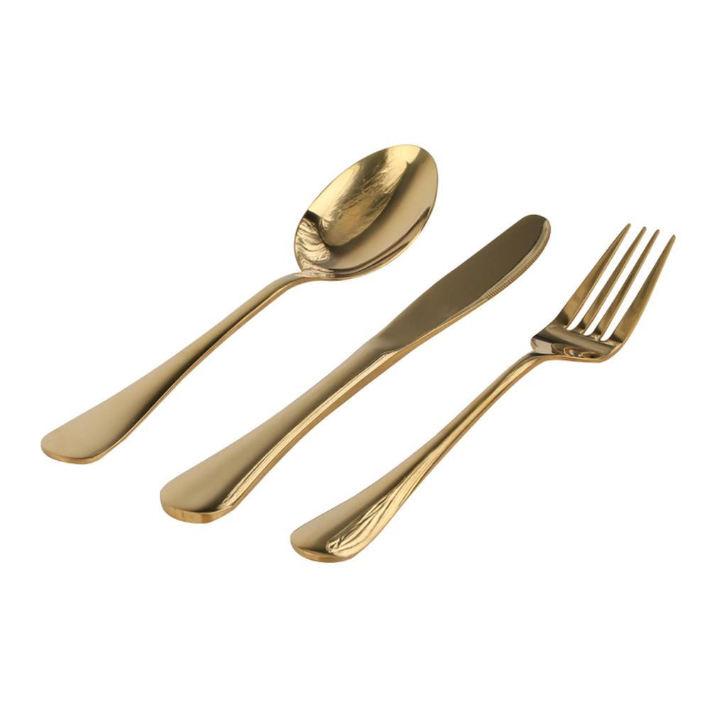 Jada 3-Piece Flatware Set - Gold BS-1103