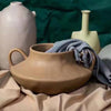 Brown Ceramic Vessel with Handles HP696-BN