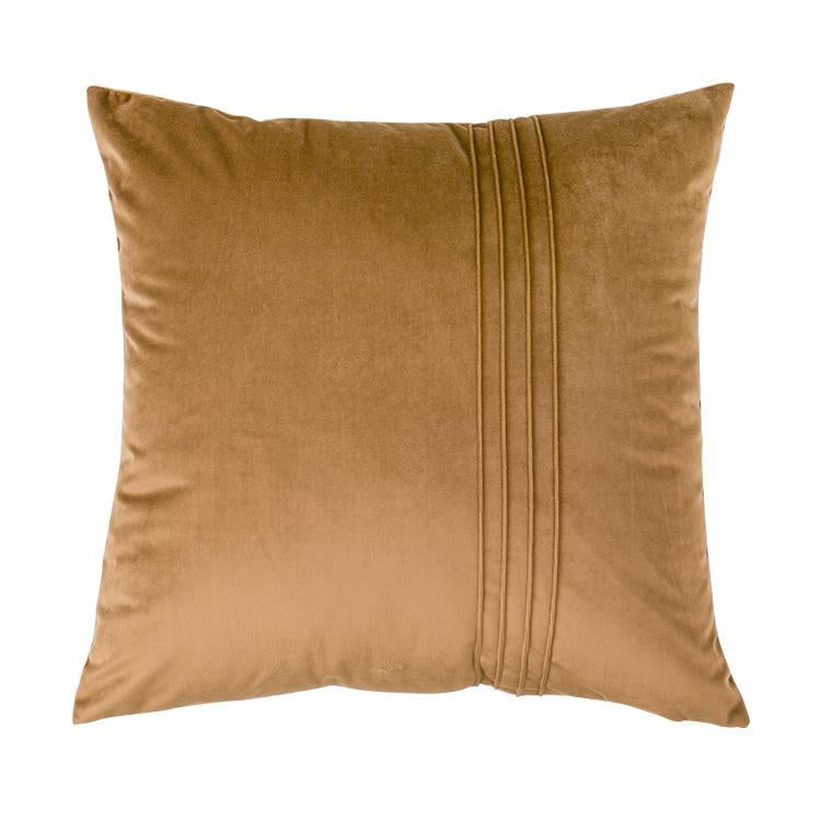 Tan Velvet Cushion وسادة