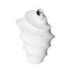 White Spiral Ceramic Vase HPYG3244W